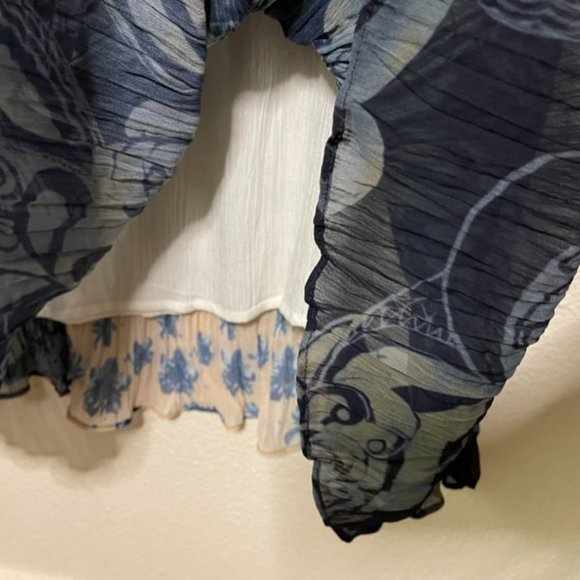 Sundance |  Sleeveless Floral Boho Cottage Core Maxi Dress - Picture 6 of 6